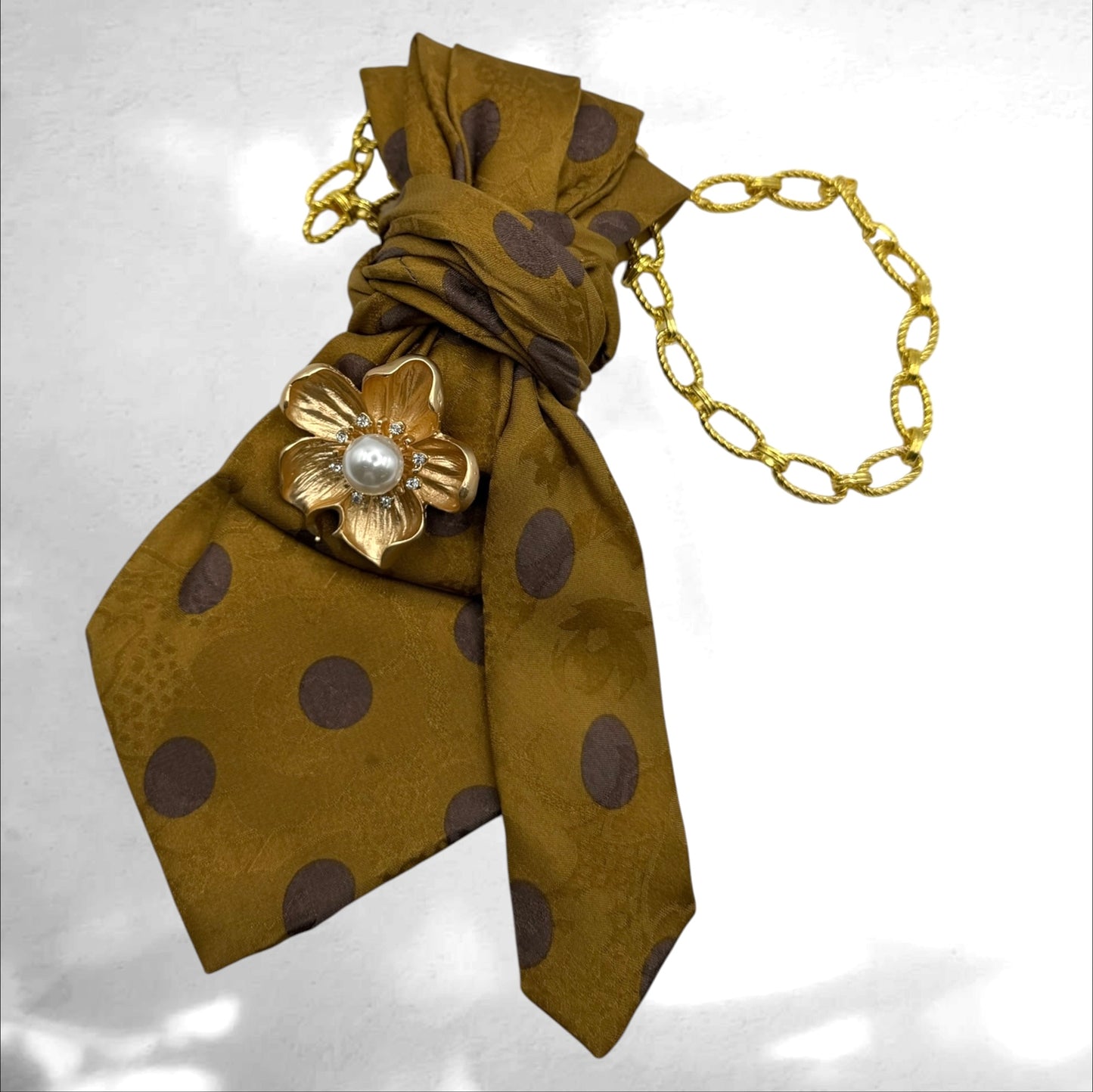 Tie Necklace - Perlmutt