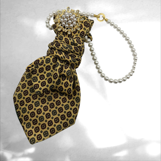 Tie Necklace - Perlmutt